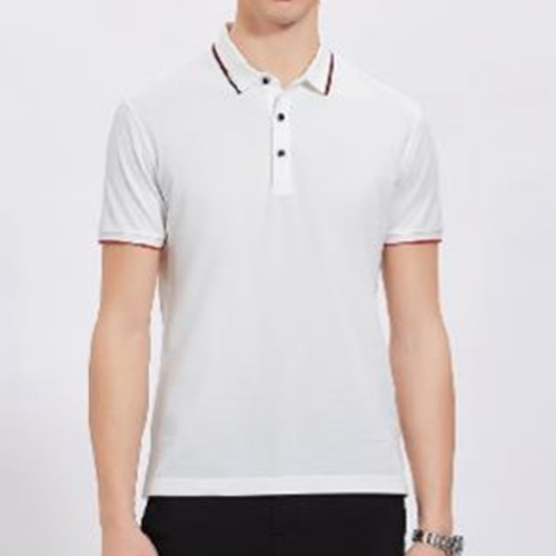 純麻紡色polo